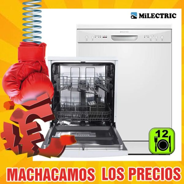 LAVAVAJILLAS MILECTRIC 60 CM A+/F BLANCO