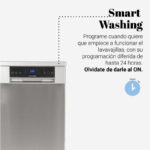 LAVAVAJILLAS UNIVERSAL B 45 CM A++/E INOX - Imagen 2