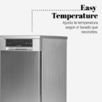 LAVAVAJILLAS UNIVERSAL B 45 CM A++/E INOX - Imagen 3