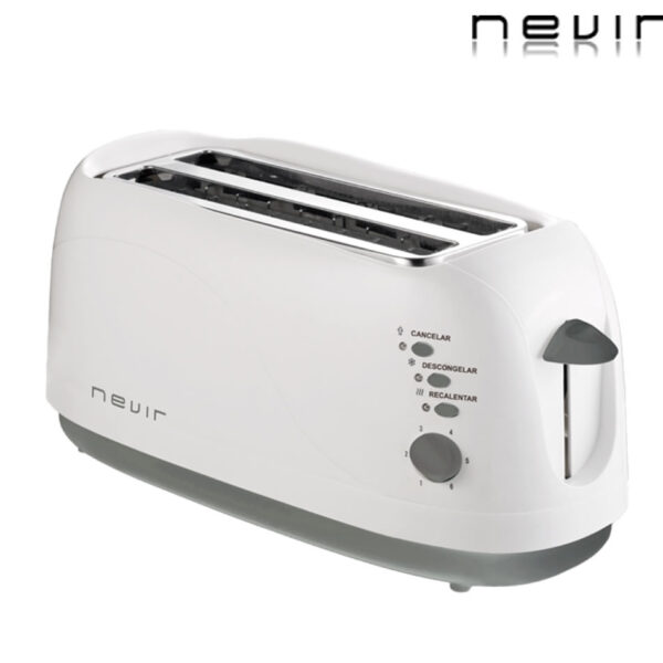 TOSTADOR NEVIR 4 RABANADAS 1300W BLANCO