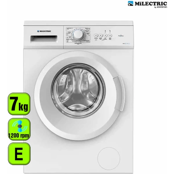 LAVADORA MILECTRIC 7 KG 1200 RPM A+++