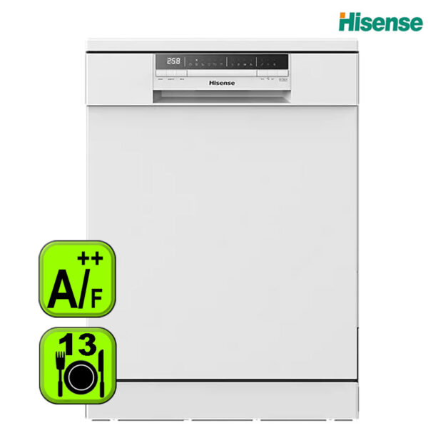 LAVAVAJILLAS HISENSE 60CM A+ INOX