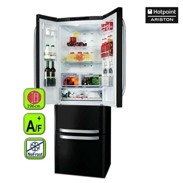 FRIGORIFICO CUADRIO ARISTON NEGRO A++