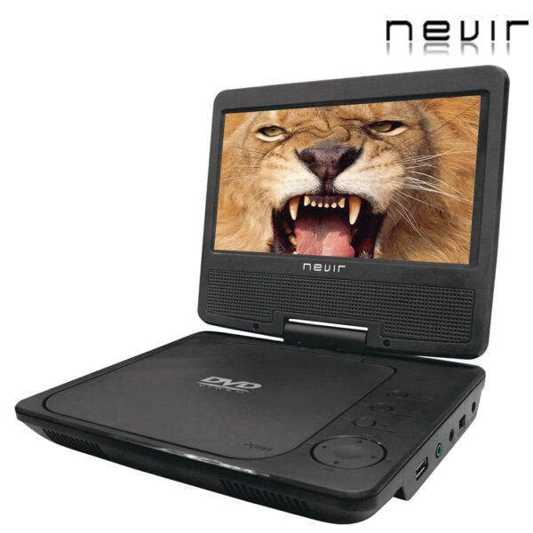 DVD PORTATIL NEVIR 7"+ USB