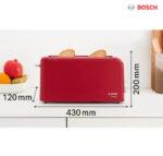 TOSTADOR BOSCH BOCA ANCHA ROJO - Imagen 3