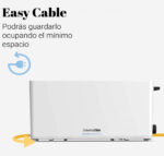 TOSTADOR UNIVERSAL B BOCA ANCHA BLANCO - Imagen 3