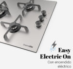 ENCIMERA GAS UNIVERSAL B 3.F INOX - Imagen 3