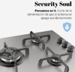 ENCIMERA GAS UNIVERSAL B 3.F INOX - Imagen 2