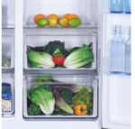 FRIGORIFICO AMERICANO CANDY 177X90 NF A+ INOX - Imagen 2