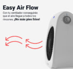 TERMOVENTILADOR UNIVERSAL B BAVARO BLANCO - Imagen 2