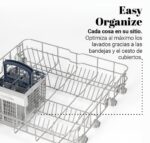 LAVAVAJILLAS UNIVERSAL B 60 CM BLANCO A++/E - Imagen 5