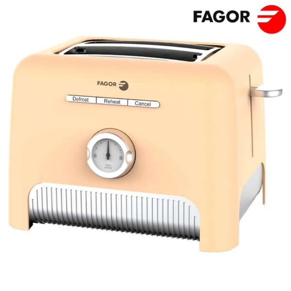 TOSTADOR FAGOR COLOR CREMA VINTAGE 870 W