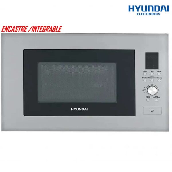 MICROONDAS ENCASTRE HYUNDAI 25 L INIOX