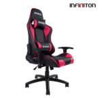 SILLON GAMER INFINITON RECLINABLE ROSA VER 2 - Imagen 2
