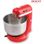 BATIDORA AMASADORA SOGO CON BOL 350W ROJA