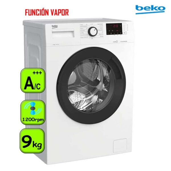 LAVADORA FUNCIÓN VAPOR