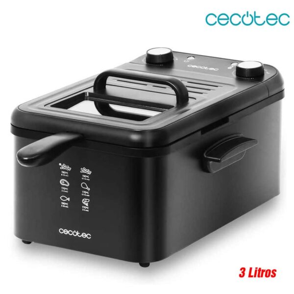FREIDORA CECOTEC CLEANFRY INFINITY 3000 BLACK