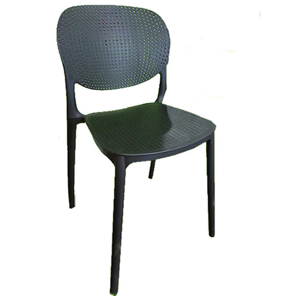 SILLA PLASTICO SILLAS NEGRA
