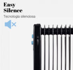 RADIADOR ACEITE UNIVERSAL B 11 ELE 2000 W NEGRO - Imagen 4