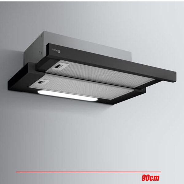 CAMPANA TELESCOPICA TURBO AIR 90 CM INOX