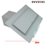 CAMPANA CRISTAL INFINITON 90 CM BLANCA 800 M3 - Imagen 2