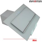 CAMPANA CRISTAL INFINITON 90 CM BLANCA 800 M3 - Imagen 2