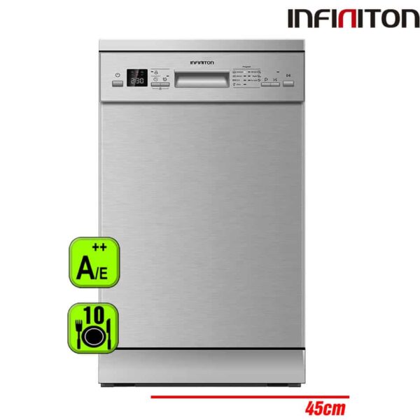 LAVAVAJILLAS 45CM INOX