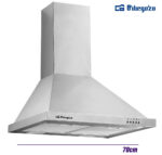 CAMPANA DECORATIVA ORBEGOZO 70CM INOX