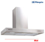 CAMPANA ORBEGOZO PLANA 90CM INOX 647M3