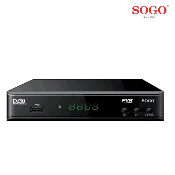 RECEPTOR SOGO DVB-T2 ALTA DEFINICION TDT