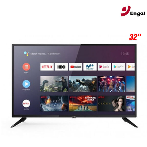 PANTALLA LED ENGEL 32" SMART TV ANDROID 9.0