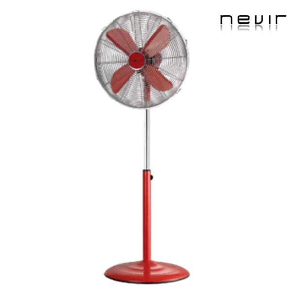 VENTILADOR DE PIE METALICO NEVIR ROJO