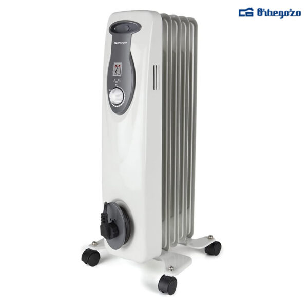 RADIADOR ACEITE ORBEGOZO 1000W 5 ELEMTOS