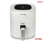 FREIDORA SOGO SIN ACEITE 5.5 L BLANCA