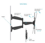 SOPORTE PARED TV TM 26" A 55" ABATIBLE - Imagen 4