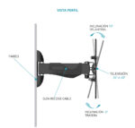 SOPORTE TV DE PARED 26" A 40" ABATIBLE - Imagen 4