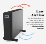 CONVECTOR UNIVERSAL B 2000 W NEGRO - Imagen 3