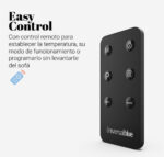 CONVECTOR UNIVERSAL B CRISTAL NEGRO 2000 W - Imagen 2