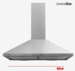 CAMPANA DECORTIVA UNIVERSAL B 60 CM INOX