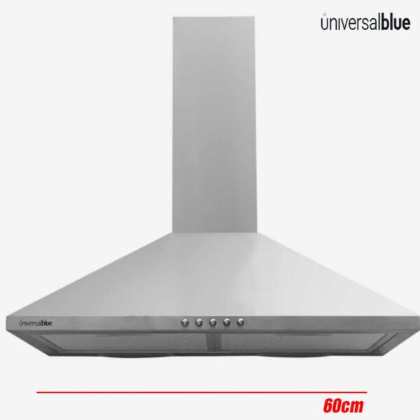 CAMPANA DECORTIVA UNIVERSAL B 60 CM INOX