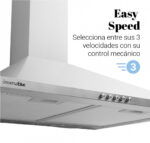 CAMPANA DECORTIVA UNIVERSAL B 60 CM INOX - Imagen 3