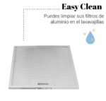 CAMPANA DECORTIVA UNIVERSAL B 60 CM INOX - Imagen 4