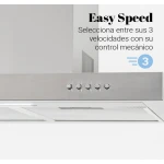 CAMPANA UNIVERSAL B PLANA 60 CM KENIA 2060 - Imagen 4