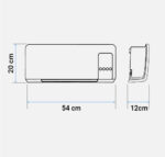 CONVECTOR BAÑO SPLIT 2000W USAÑO2000-18 - Imagen 5