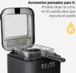 FREIDORA UNIVERSAL B 1.5 L 900W NEGRA - Imagen 2