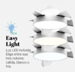 VENTILADOR TECHO UNIVERSAL B PAMPERO 3052 136CM 80W - Imagen 2