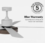 VENTILADOR TECHO UNIVERSAL.B LEVANTE 4048W BLANCO - Imagen 7