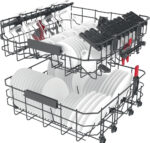 LAVAVAJILLAS WHIRLPOOL 60 CM A+++/D BLANCO 3Âº BA - Imagen 3