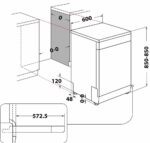LAVAVAJILLAS WHIRLPOOL 60 CM A+++/D INOX 3Âº BA - Imagen 5