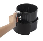 FREIDORA SOGO SIN ACEITE 1.5 L NEGRA - Imagen 2